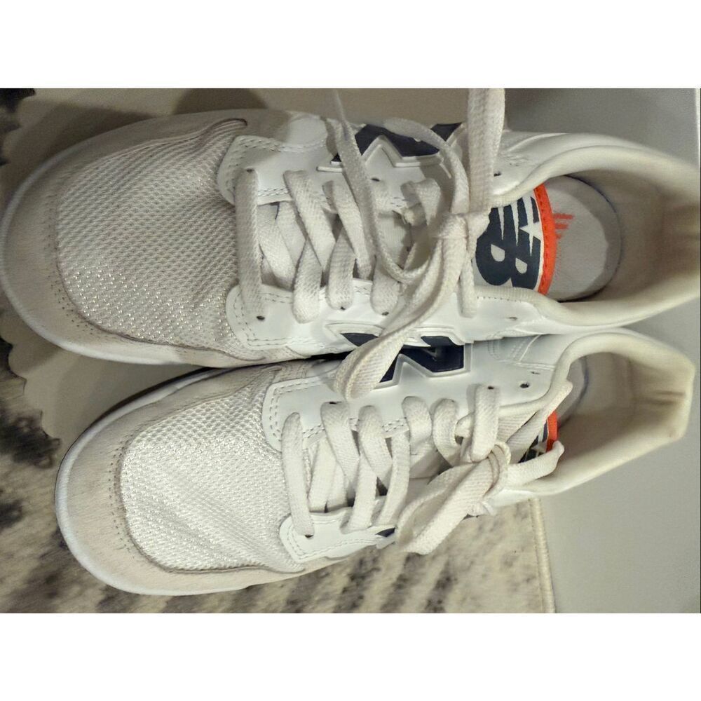 New Balance Men's Classic 480 Court Sneakers Athletic Shoes White Size 7.5
